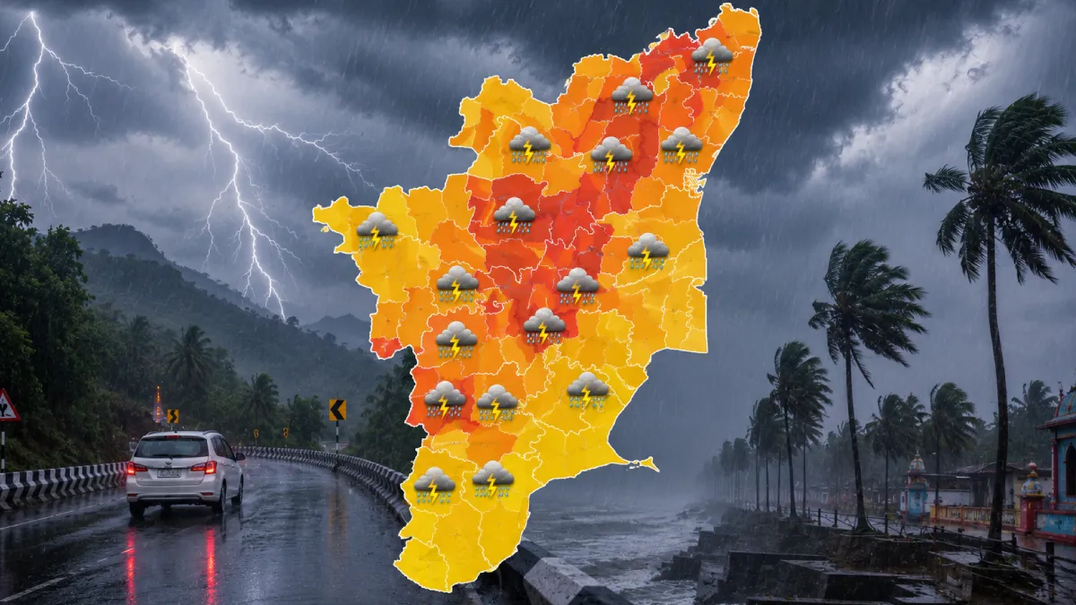 சேலம், தர்மபுரி, 5 மாவட்டங்களுக்கு நாளை கனமழைக்கு வாய்ப்பு!